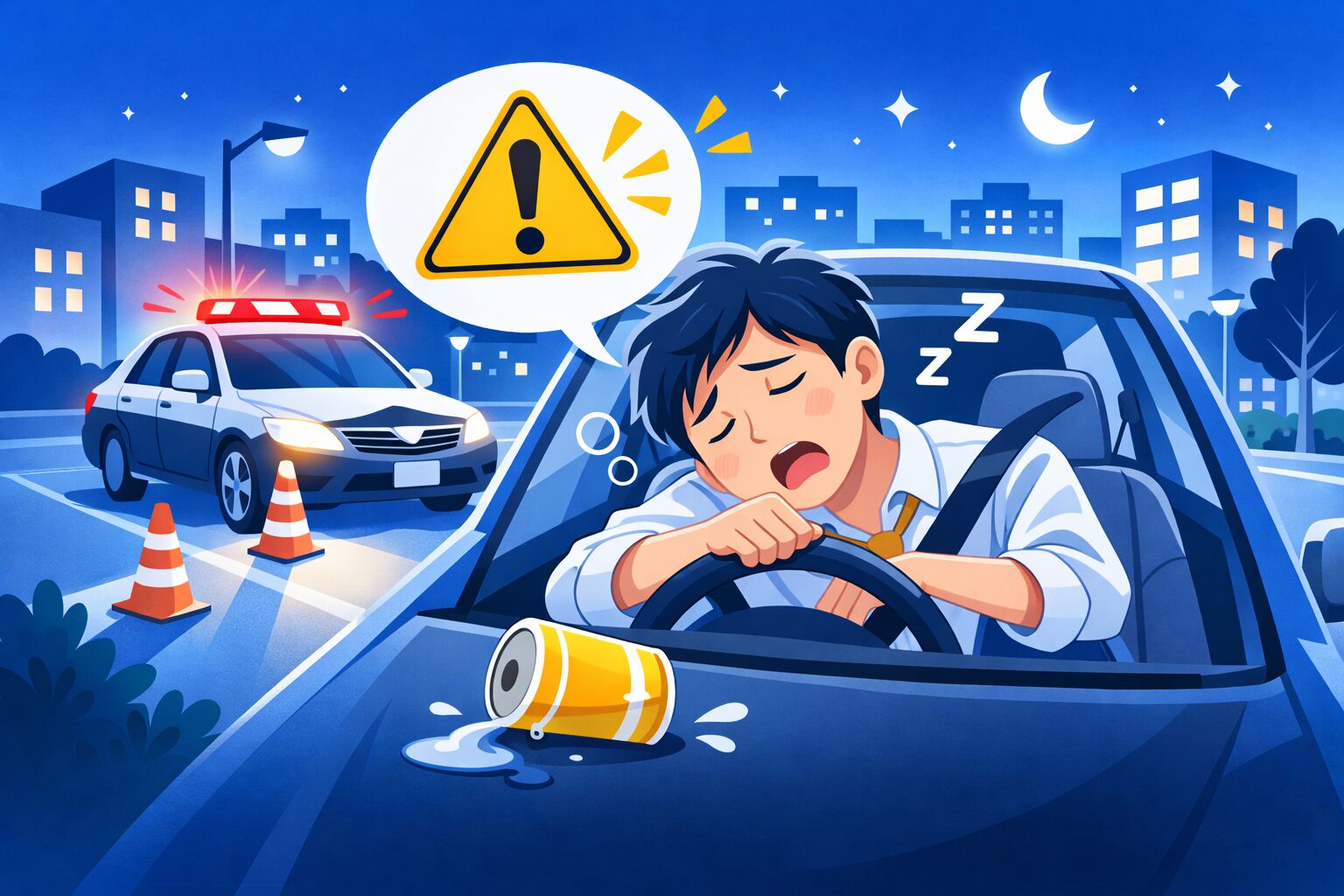 飲酒運転で捕まる確率