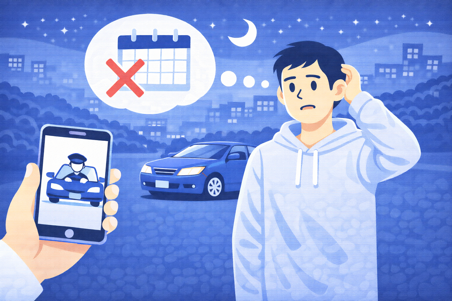 運転代行のキャンセルはできる？