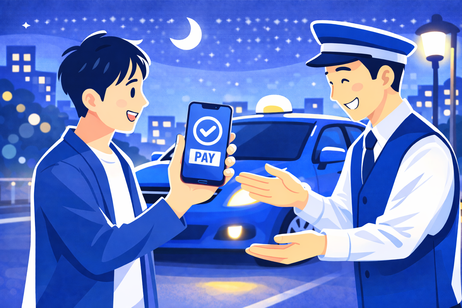 現金以外で運転代行は使える？