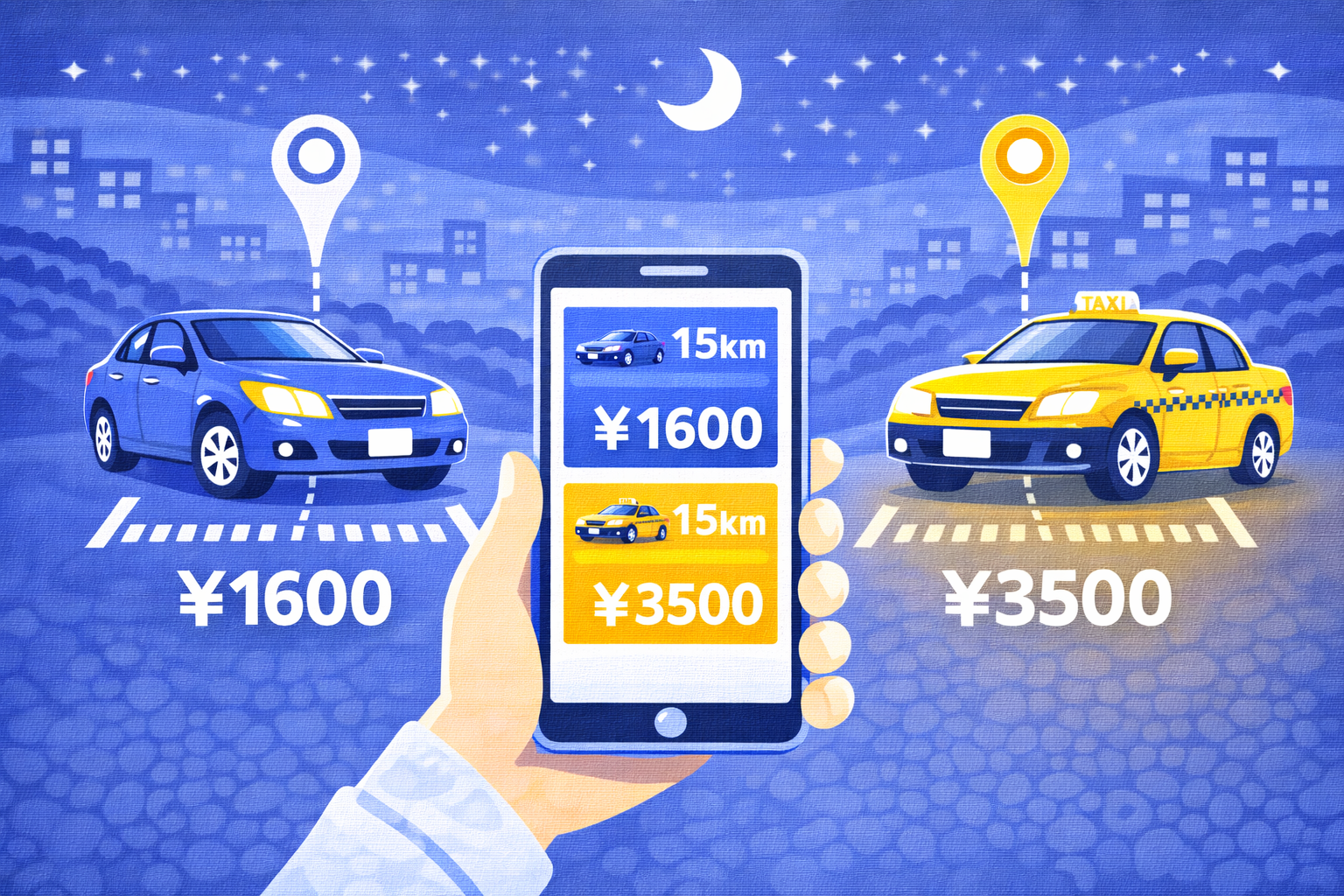 運転代行の距離料金とは