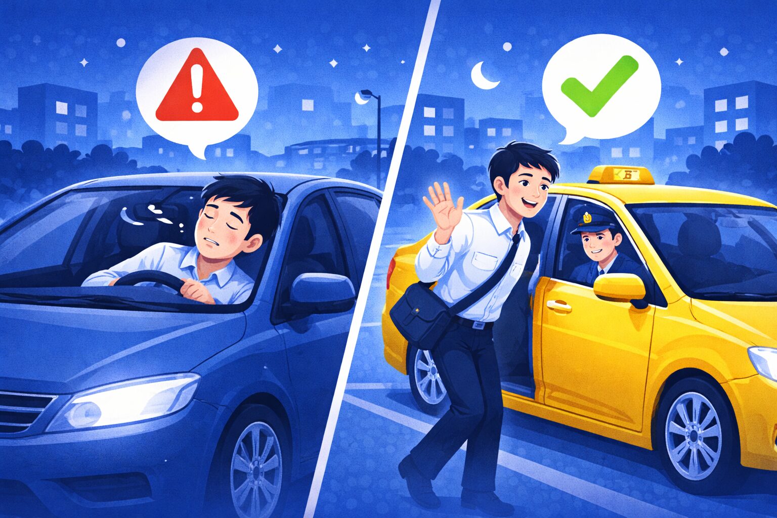 飲酒運転とタクシー