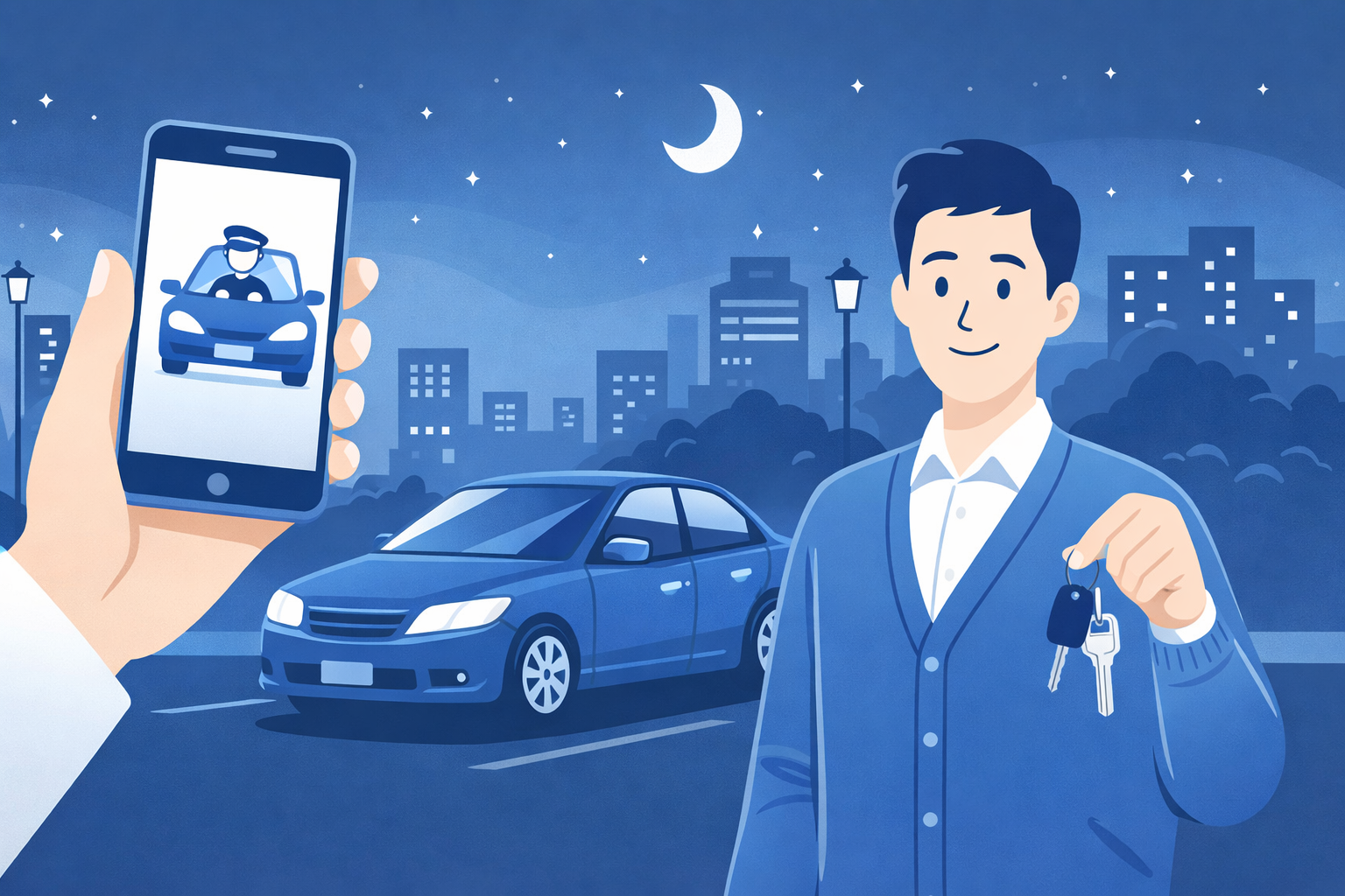 運転代行とは？初めてでもわかる仕組みと使い方