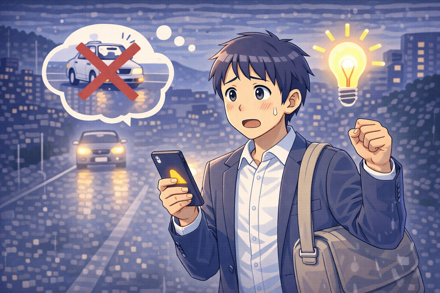 運転代行が来ないときの対処法｜今すぐ帰るための現実的な解決策