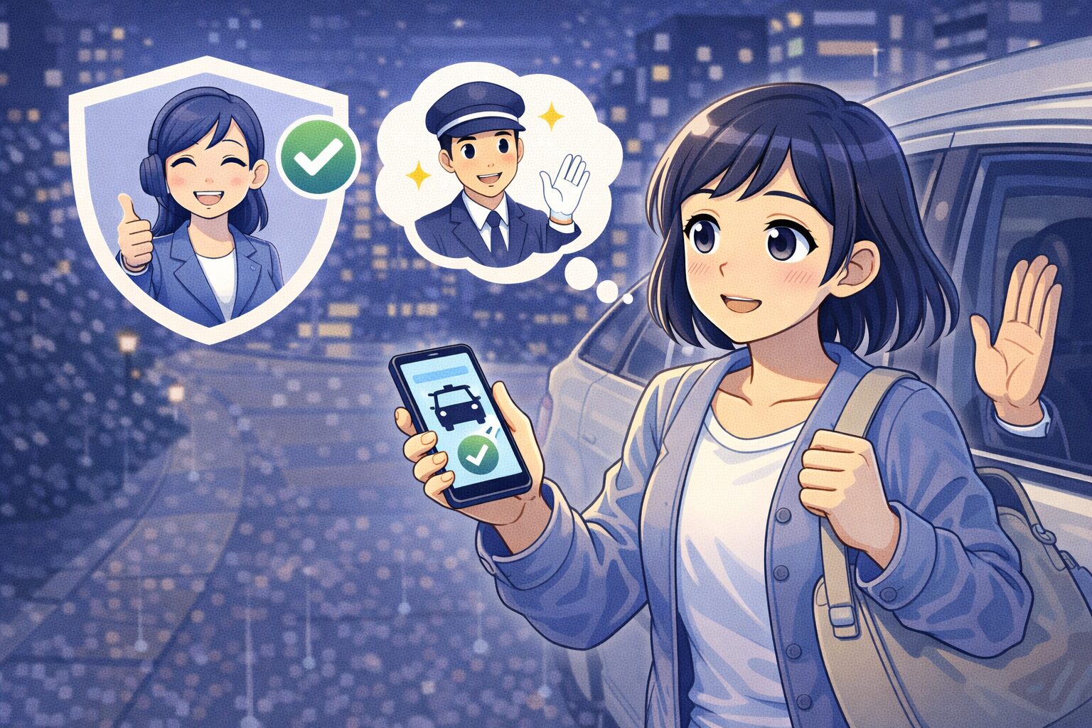 女性でも安心して使える運転代行の選び方｜安全に利用するためのポイント