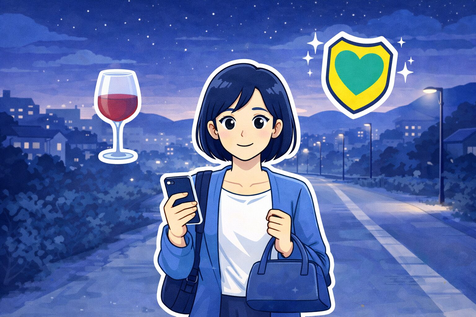 地方の夕方に飲酒予定があるとき安心して帰る準備｜女性向けに整える安全な選び方