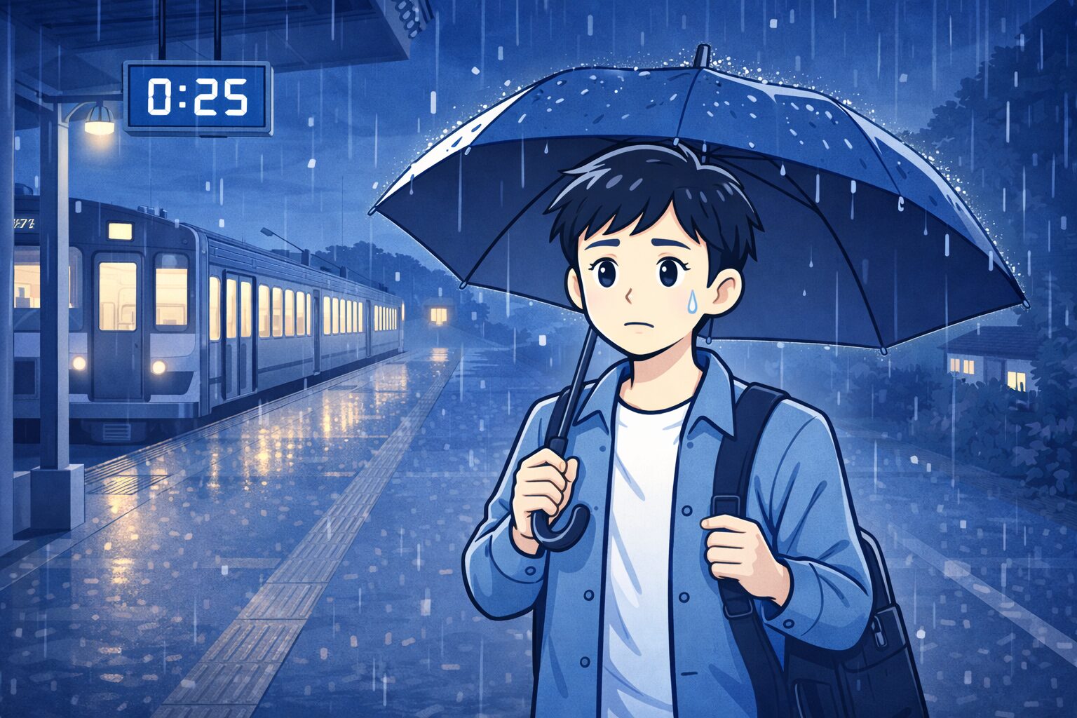 地方で終電後に雨が降ったときの帰宅戦略｜初めてでも迷わない確実な選び方