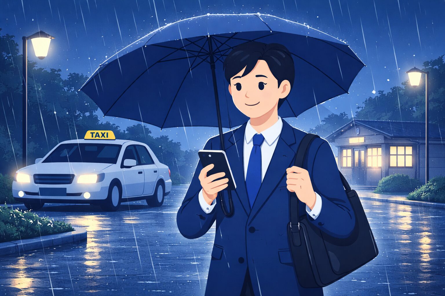 地方の深夜に雨が降ったとき確実に帰る方法｜社会人が迷わず選べる実践判断ガイド