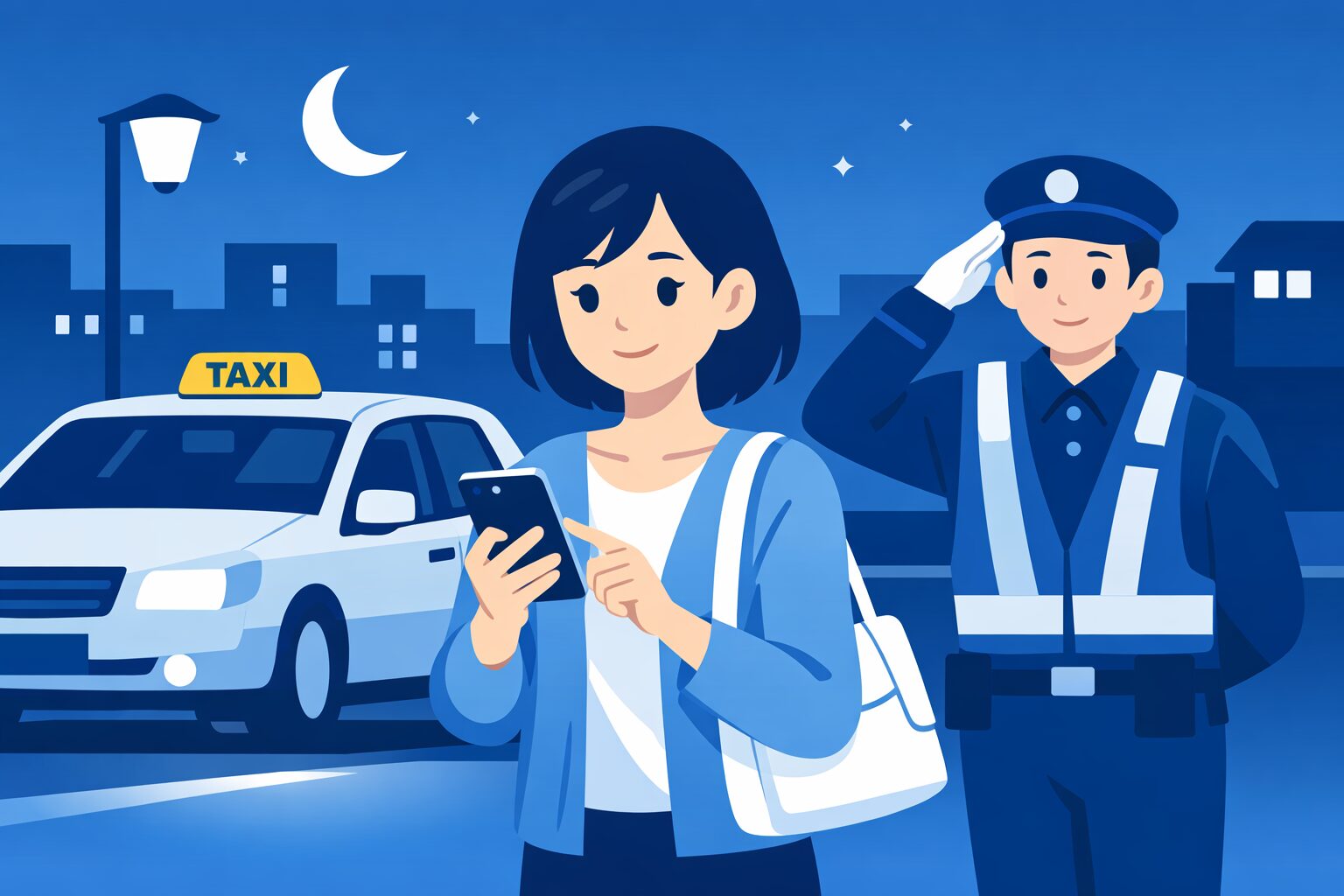 地方の夜に混雑しているとき安全に帰る方法｜女性でも安心して選べる確実な判断基準