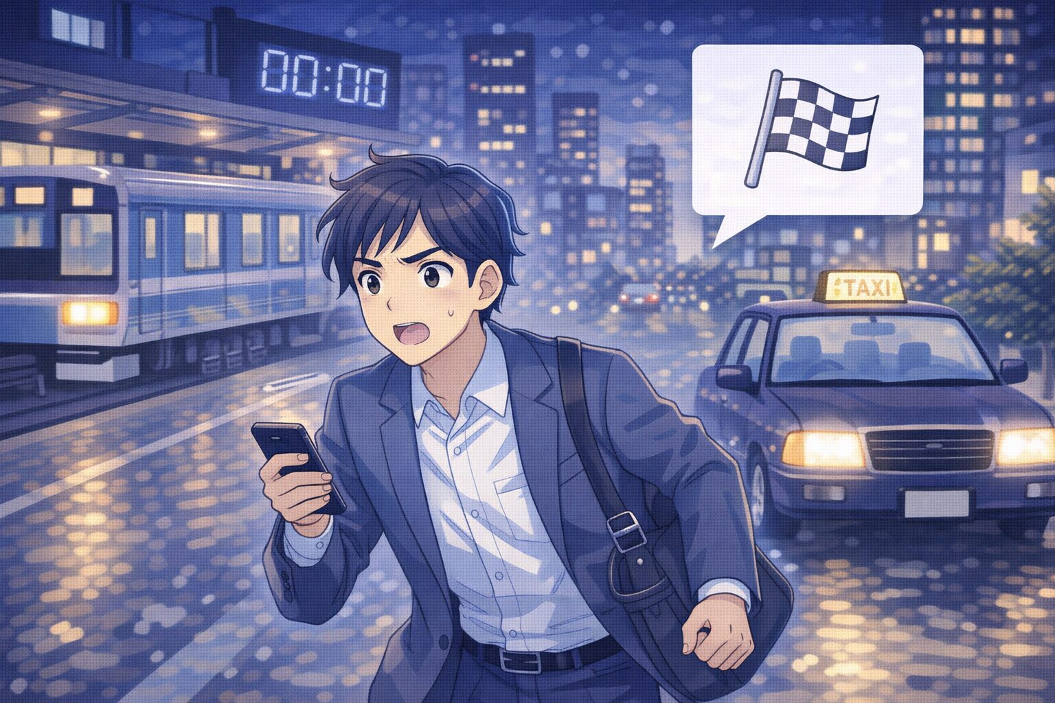都会の終電後に急いでいるときの失敗回避ガイド｜焦っても迷わない帰り方