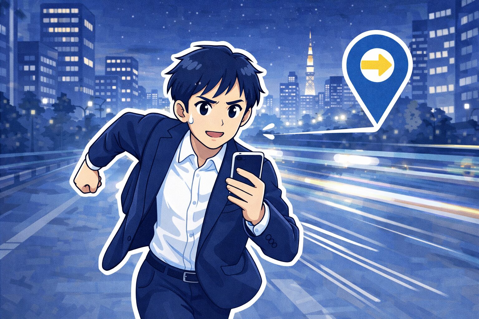 都会の夜に急いで帰るとき最短ルートの選び方｜迷わず動けるスピード重視の判断基準