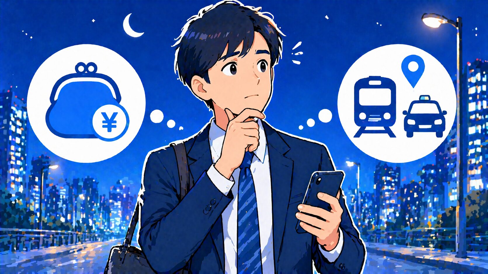都市部の深夜に急ぎで帰るときの判断基準｜迷わず選べる最短比較ロジック