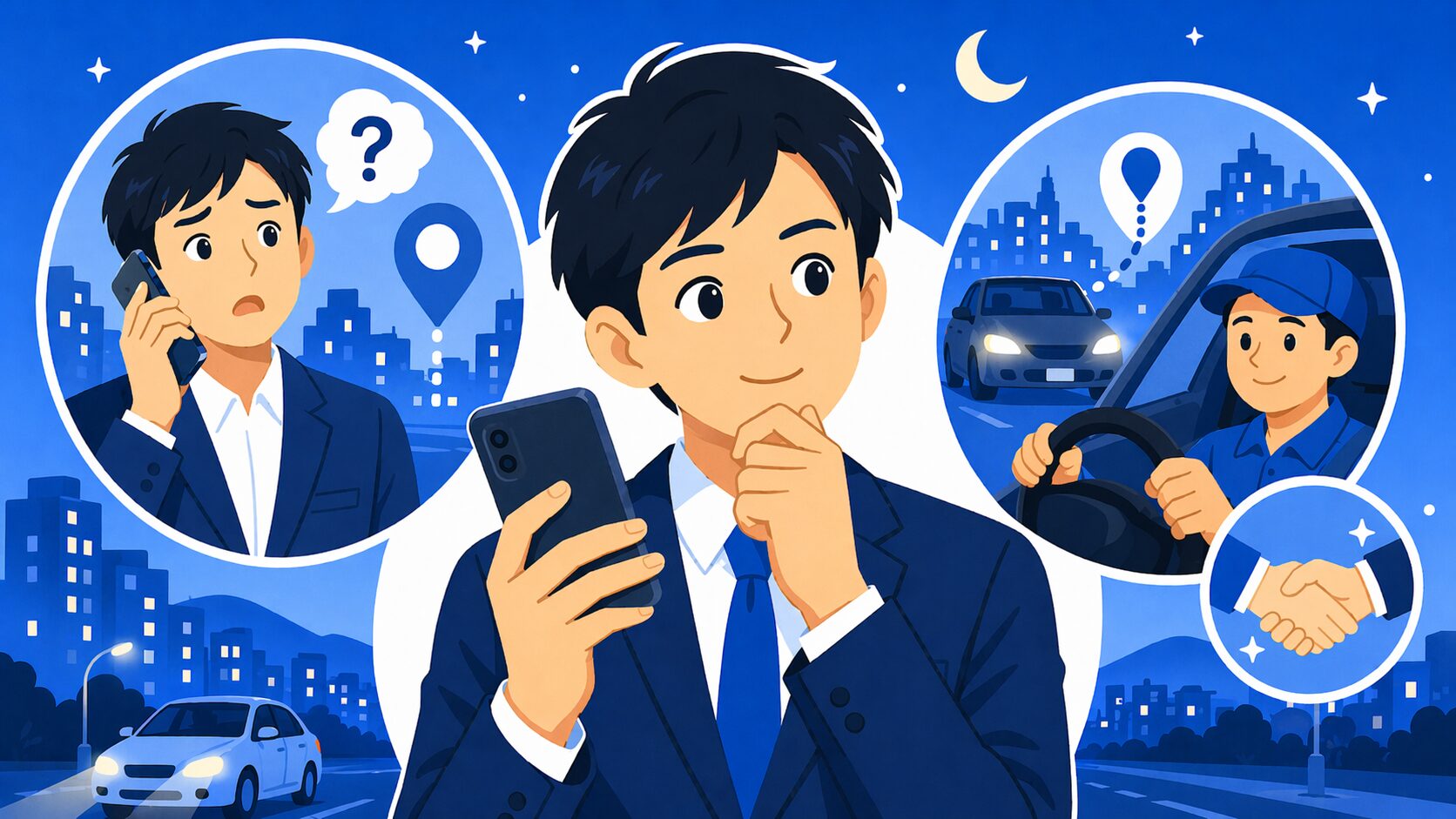 GWの運転代行で迷わない！混雑時の場所ミスを防ぐ「安心合流」チェックリスト