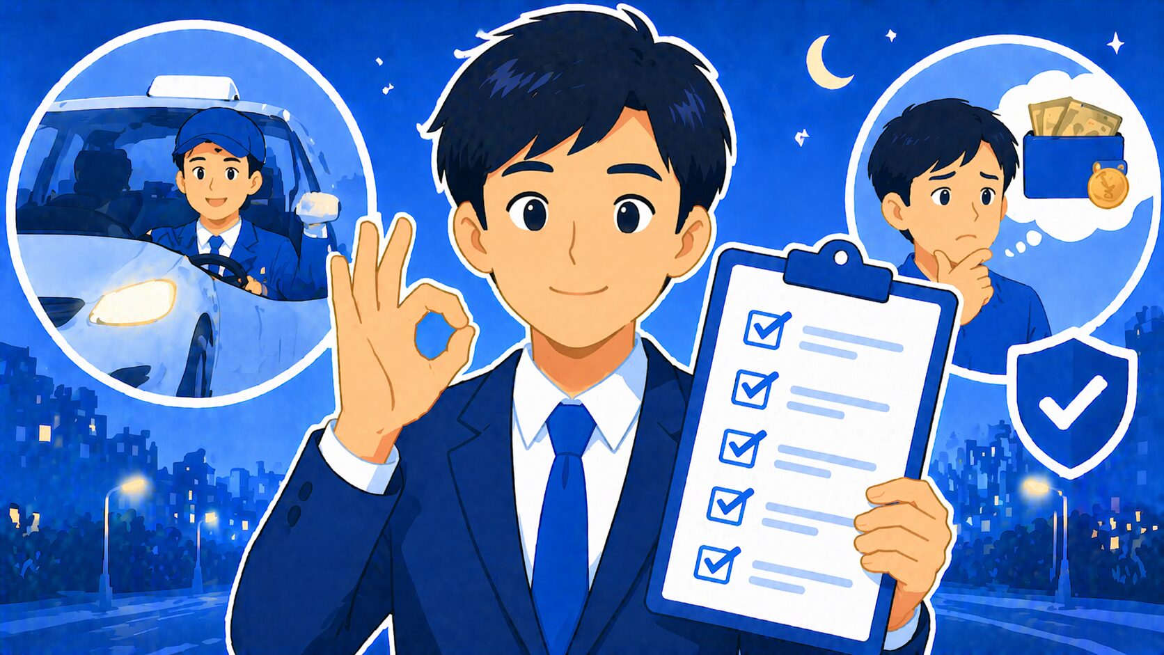 【保存版】運転代行の料金トラブルを防ぐ！選定時に使える安心チェックリスト