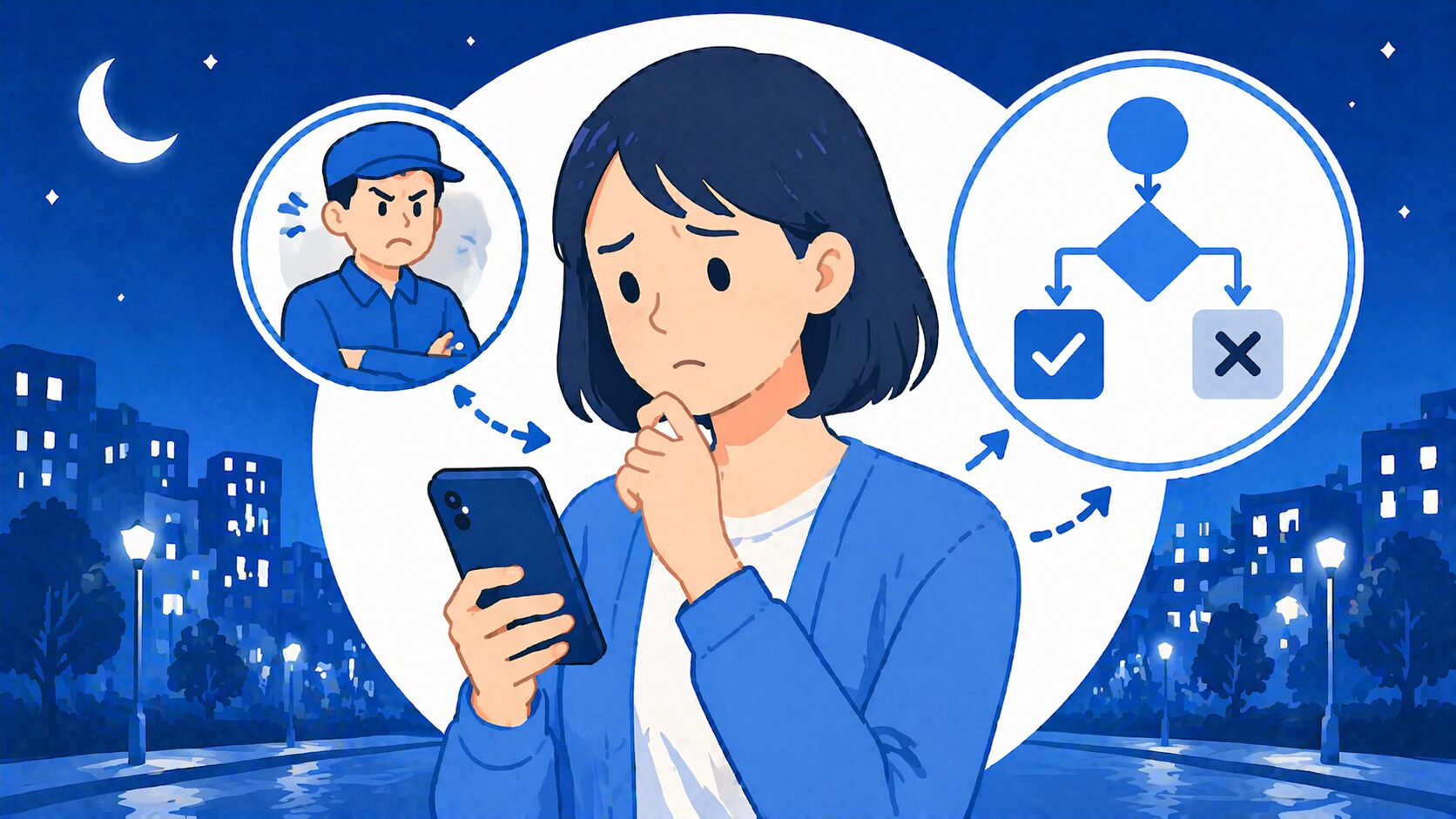対応で迷わない判断フロー｜選定中に見抜くシンプル基準