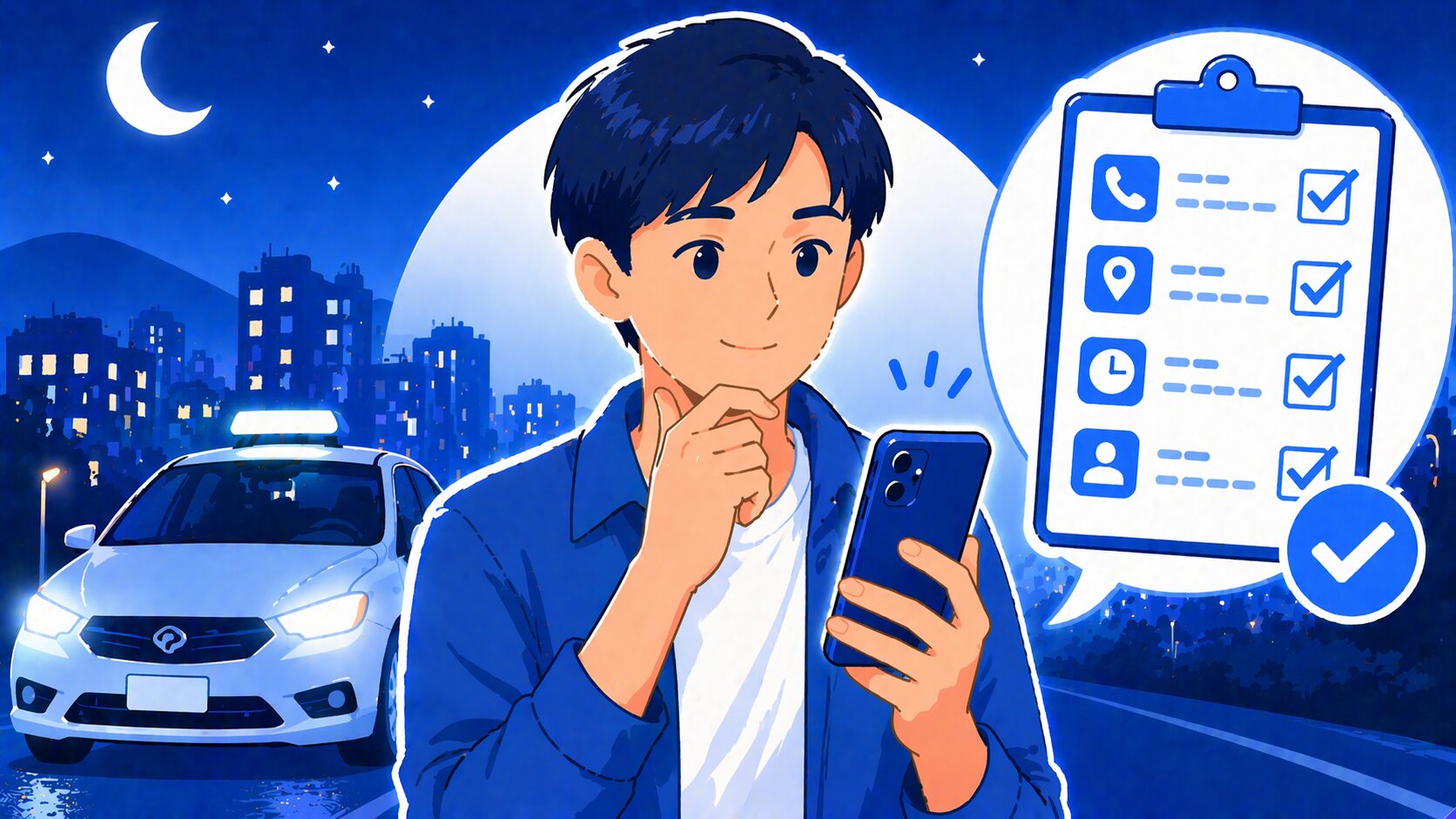 依頼前の連絡チェック｜直前でも迷わない確認リスト
